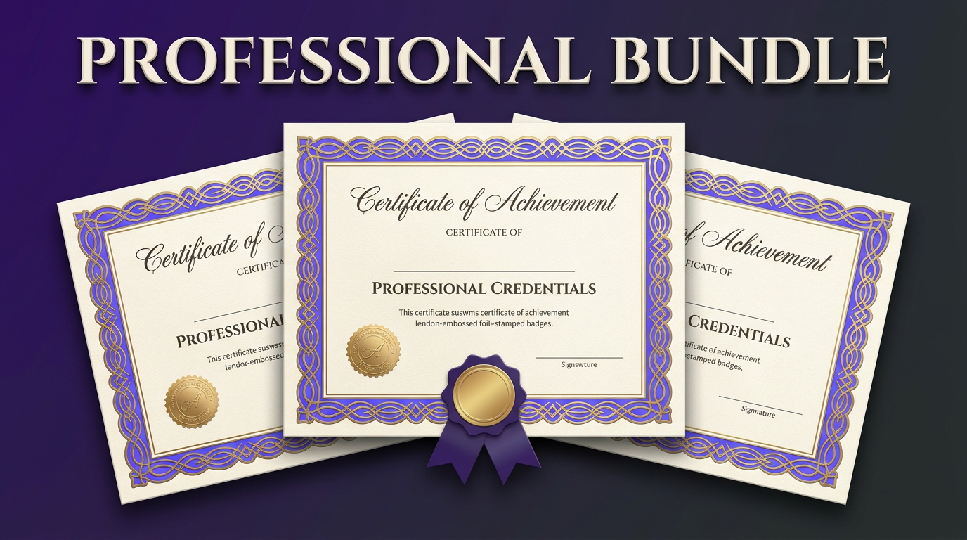 Professional Bundle certification thumbnail