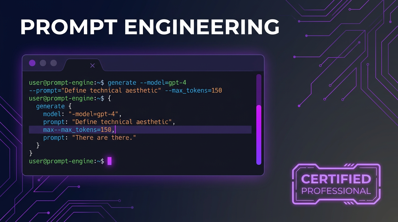 Prompt Engineering certification thumbnail